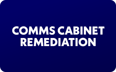 comms cabinet remediation