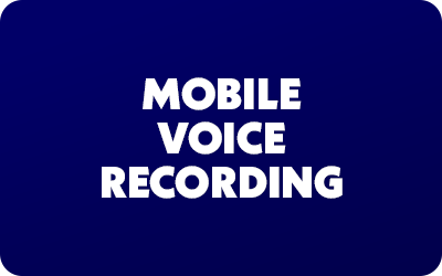 mobile voice recording